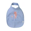 Saro Babete Impermeável Azul +6M