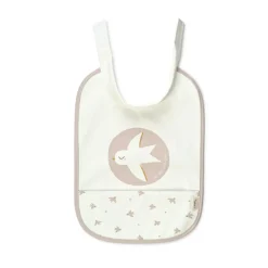 Saro Babete Impermeável Fly Free | Ajustável com Velcro | Fácil Limpeza