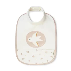 Saro Babete Impermeável Fly Free | Ajustável com Velcro | Fácil Limpeza