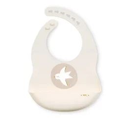 Saro Babete Impermeável Party Fly Free | Babete Aprendizagem Alimentação BLW, Anti Manchas, Fácil Limpeza