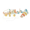 Saro Comboio Madeira Multiatividades Wild Party +12M | Brinquedo Educativo FSC Criança