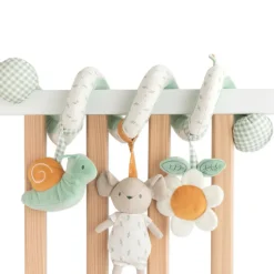 Saro Espiral de Atividades para Bebé Spring Cottage | Brinquedo Sensorial para Carrinho e Berço