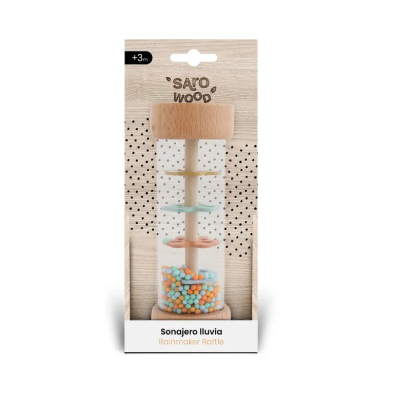 Saro Guizo da Chuva Azul Panda +3 Meses | Roca Barulho Relaxante