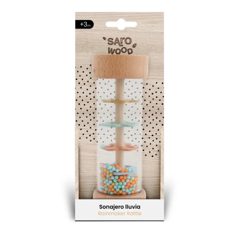 Saro Guizo da Chuva Rosa Arco íris +3 Meses | Roca Barulho Relaxante