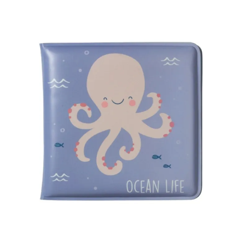 Saro Livro de Banho Azul Polvo +6M