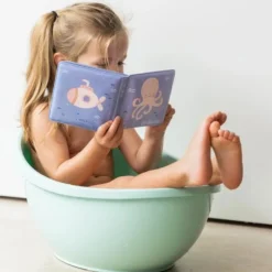 Saro Livro de Banho Azul Polvo +6M