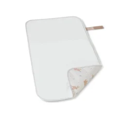 Saro Muda Fraldas Portátil Cotton Bunnies | Dobrável e Compacta | Forro Impermeável