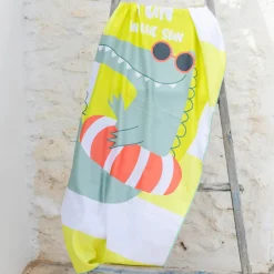 Saro Toalha de Microfibra Fun In The Sun 90x160cm | Leve, Superabsorvente e de Secagem Rápida