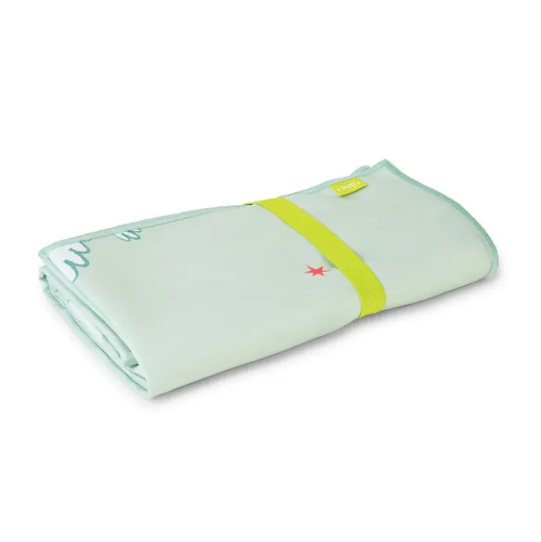 Saro Toalha de Microfibra Tropicool Mint 90x160cm | Leve, Superabsorvente e de Secagem Rápida