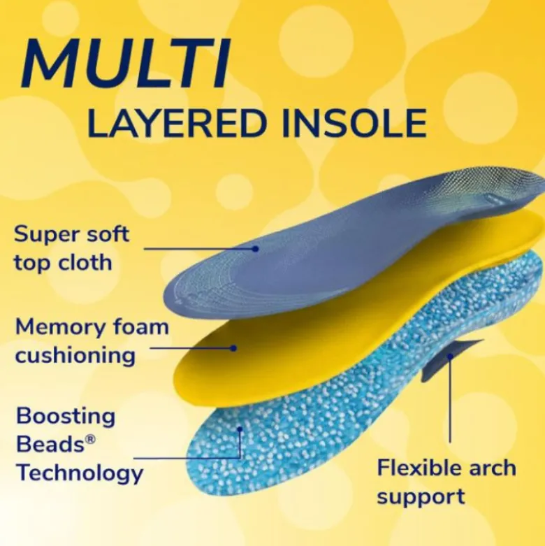 Scholl 24H Energy Palmilhas Homem T40-47 | Conforto e Suporte no Uso Diário