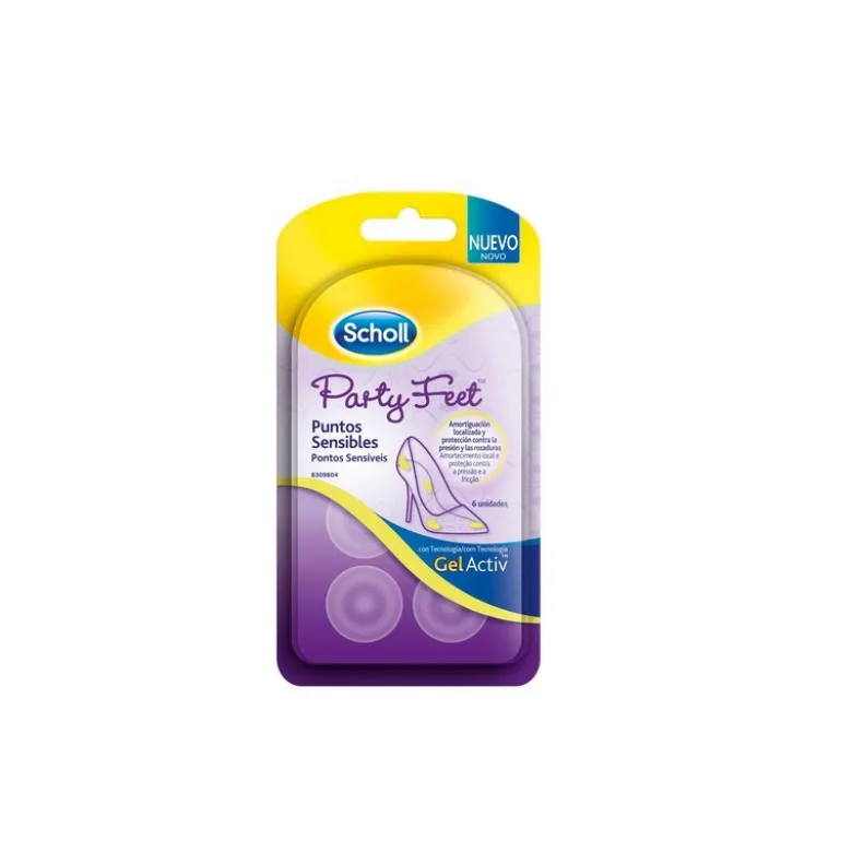 Scholl Palmilhas Party Feet Pontos Sensíveis