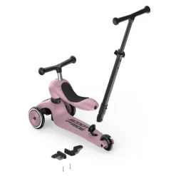 Scoot&Ride Highwaykick 1 Push&Go Trotinete Amora | 1-3 Anos | Com Pega Empurrar Adulto