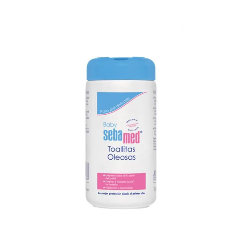 Sebamed Baby Toalhinhas Óleo X 70