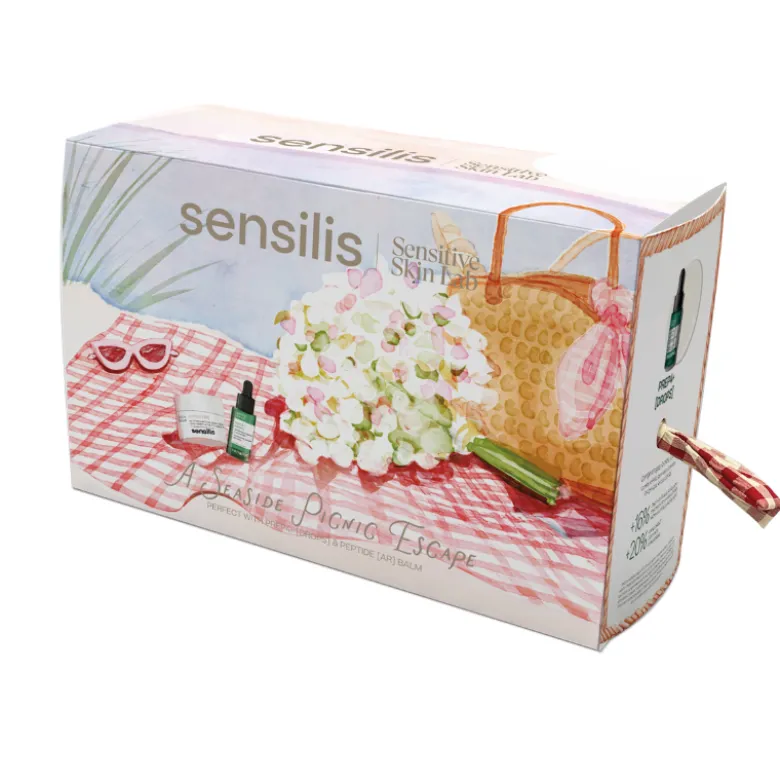 Sensilis Pack Peptide AR Balm 50ml + Prep4+ Drops 14ml | Anti-Rugas Firmeza Pele Sensível