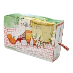 Sensilis Pack Upgrade AR Creme + Supreme Booster Vitamina C | Anti-Rugas Firmeza Pele Sensível