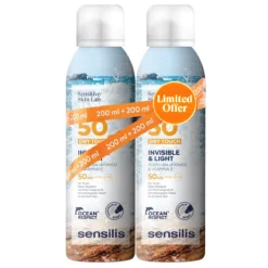 Sensilis Sun Body Spray FPS50 Toque Seco 200ml+200ml