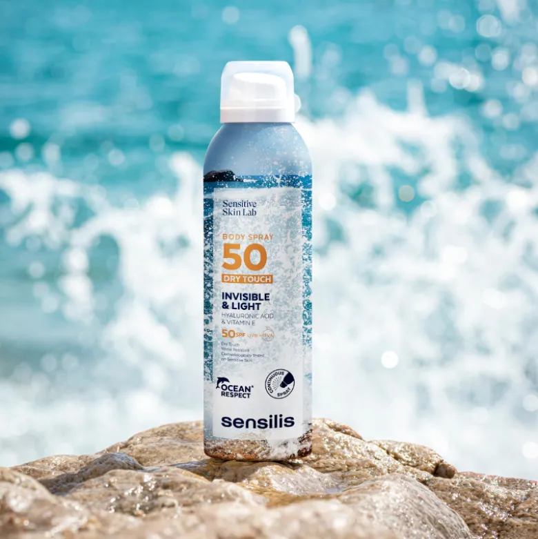 Sensilis Sun Body Spray FPS50 Toque Seco 200ml+200ml