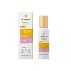 Sesderma Repaskin Comfort Mist Solar Gerânio SPF50+ 100ml
