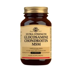 Solgar Glucosamina Condroitina MSM 60 Comprimidos | Articulações e Cartilagem