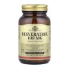 Solgar Resveratrol 100mg 60 Cápsulas | Beleza, Coração e Circulação