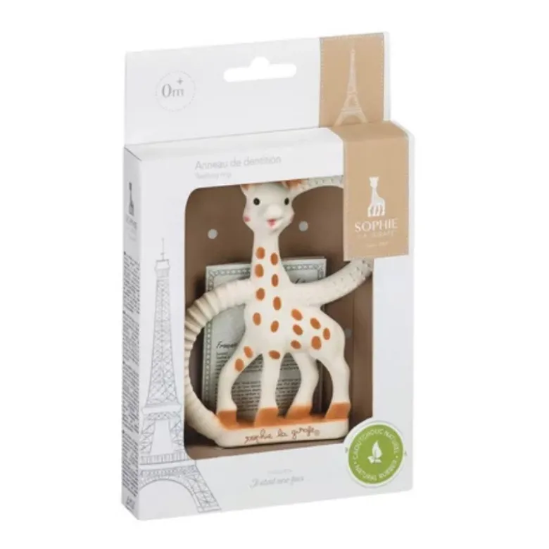 Sophie la Girafe Anel de Dentição +0m | Alívio Gengivas Bebé 0m+ Natural