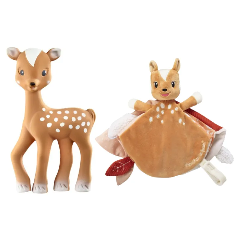 Sophie La Girafe Coffret Fan Fan + Doudou