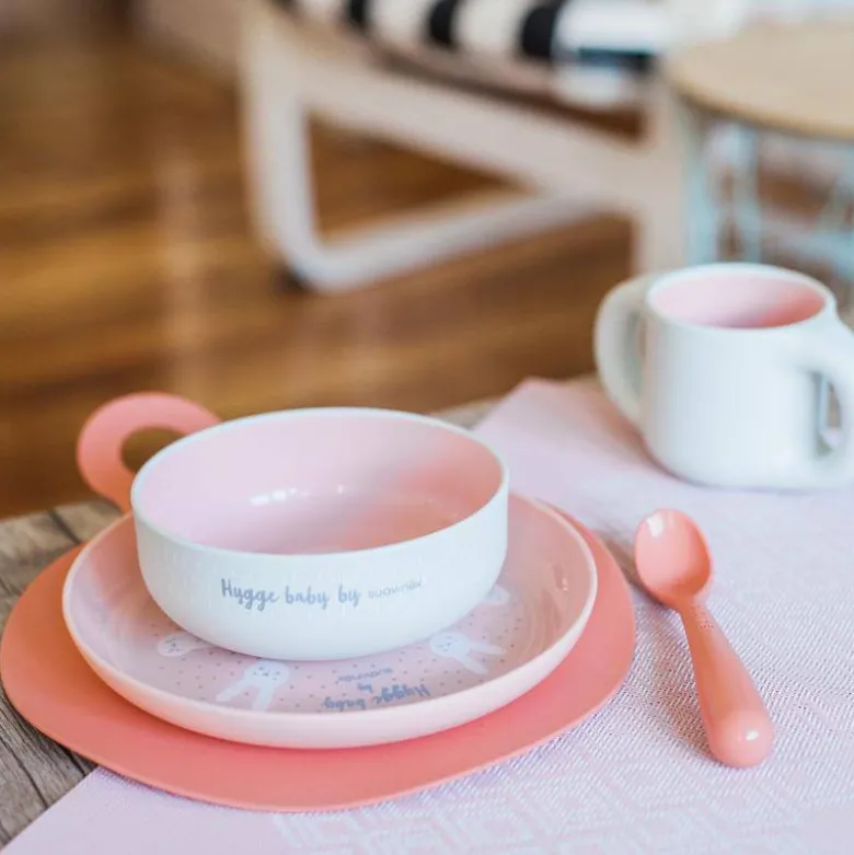 Suavinex Hygge Conjunto de Refeição Rosa +6M