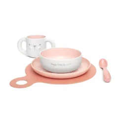 Suavinex Hygge Conjunto de Refeição Rosa +6M