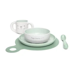 Suavinex Hygge Conjunto de Refeição Verde +6M