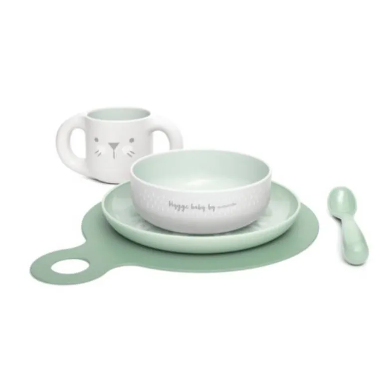 Suavinex Hygge Conjunto de Refeição Verde +6M