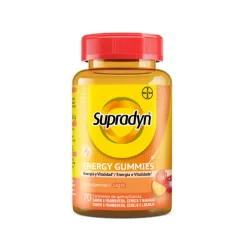 Supradyn Energy Gummies 70 Gomas | Multivitamínico Energético | Sabor Fruta | Para Adultos e Adolescentes +12