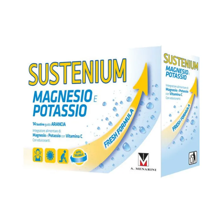 Sustenium Magnes Potassio Saquetas Pó X14