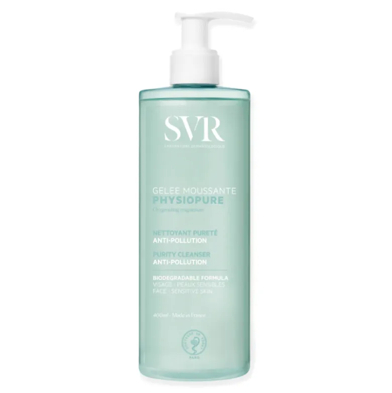 SVR Physiopure Gel de Limpeza 400ml | Limpeza Suave para Pele Sensível