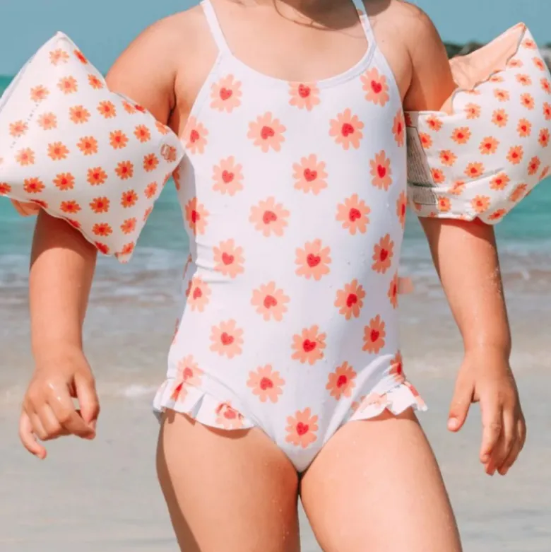 Swim Essentials Braçadeiras Floral Love 0-2 Anos | Seguras