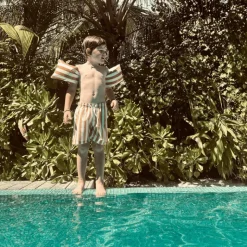 Swim Essentials Braçadeiras Flow Brown White 2-6 Anos | 2 Câmaras CE