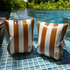 Swim Essentials Braçadeiras Flow Brown White 2-6 Anos | 2 Câmaras CE