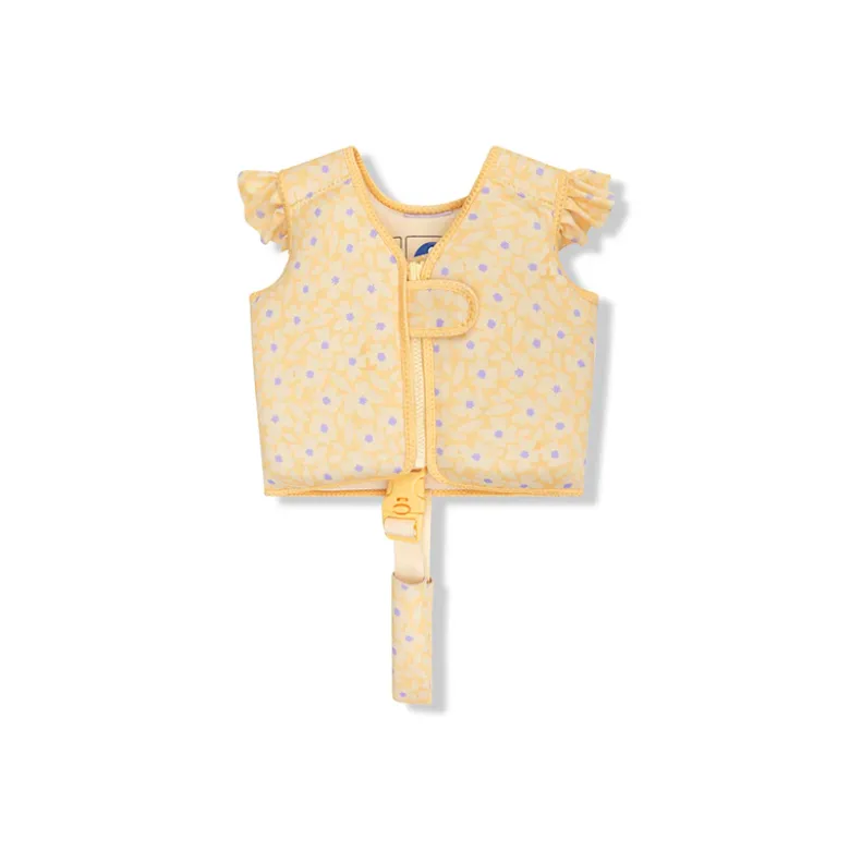 Swim Essentials Colete Natação Florish Yellow 1-2 Anos | 11-15kg CE