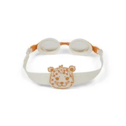 Swim Essentials Óculos Natação Beige Leopard | Anti-Nevoeiro UV +5A