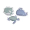 Swim Essentials Set 3 Brinquedos Água Turtle & Friends| Com Areia no Interior para Afundar Suavemente