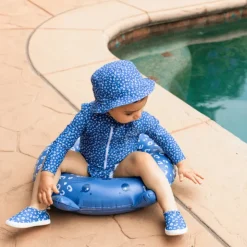 Swim Essentials Swim Ring Boia Blue Animal 55cm +3A