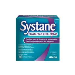 Systane Toalhitas 30 Unid. | Higiene Pálpebras para Olho Seco | Remove Suavemente Maquilhagem