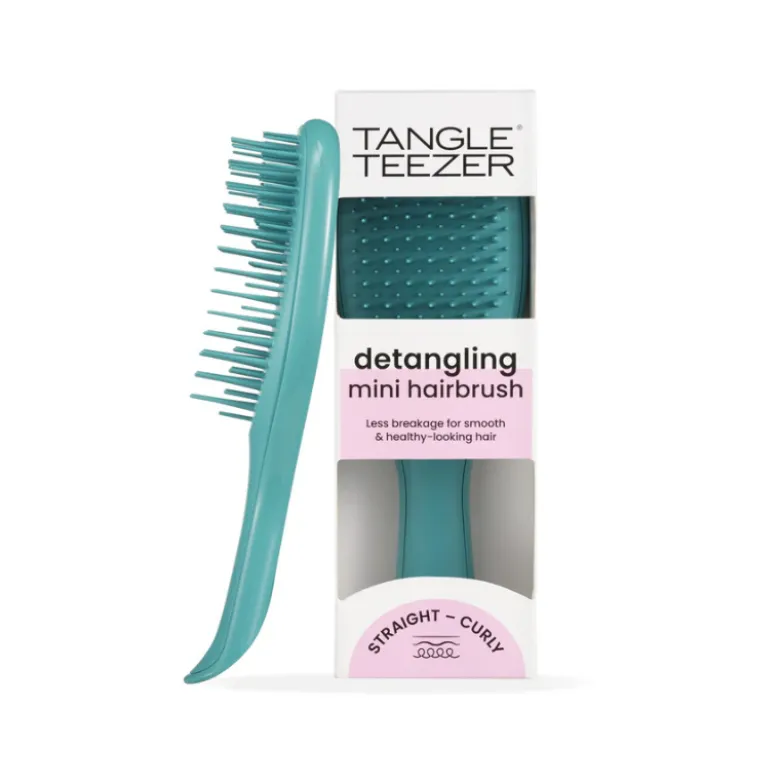 Tangle Teezer Escova Cabelo Detangler Mini Teal | 15.5cm
