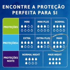 TENA Lady Discreet Maxi Pensos Incontinência Intensa 12 Horas 12 Unid.