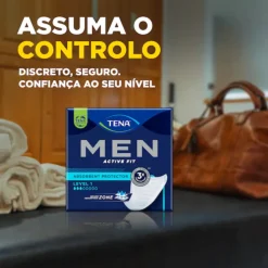 TENA Men Active Fit Nível 1 Penso Homem Ultra Fino Perdas Ligeiras 24 Uni.