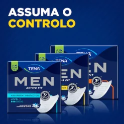 TENA Men Active Fit Nível 1 Penso Homem Ultra Fino Perdas Ligeiras 24 Uni.