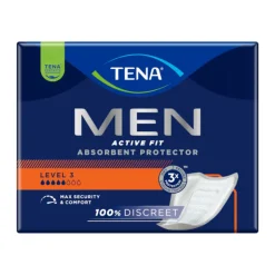 TENA Men Nível 3 Penso Masculino Alta Absorção 16 Unidades