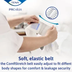 TENA ProSkin Flex Plus S Fraldas com Cinto 30 Unidades | Incontinência Grave