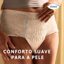 TENA ProSkin Pants Plus M Cueca Feminina Descartável Incontinência Severa 14 Uni.