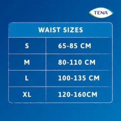 TENA ProSkin Pants Plus M Cueca Feminina Descartável Incontinência Severa 14 Uni.