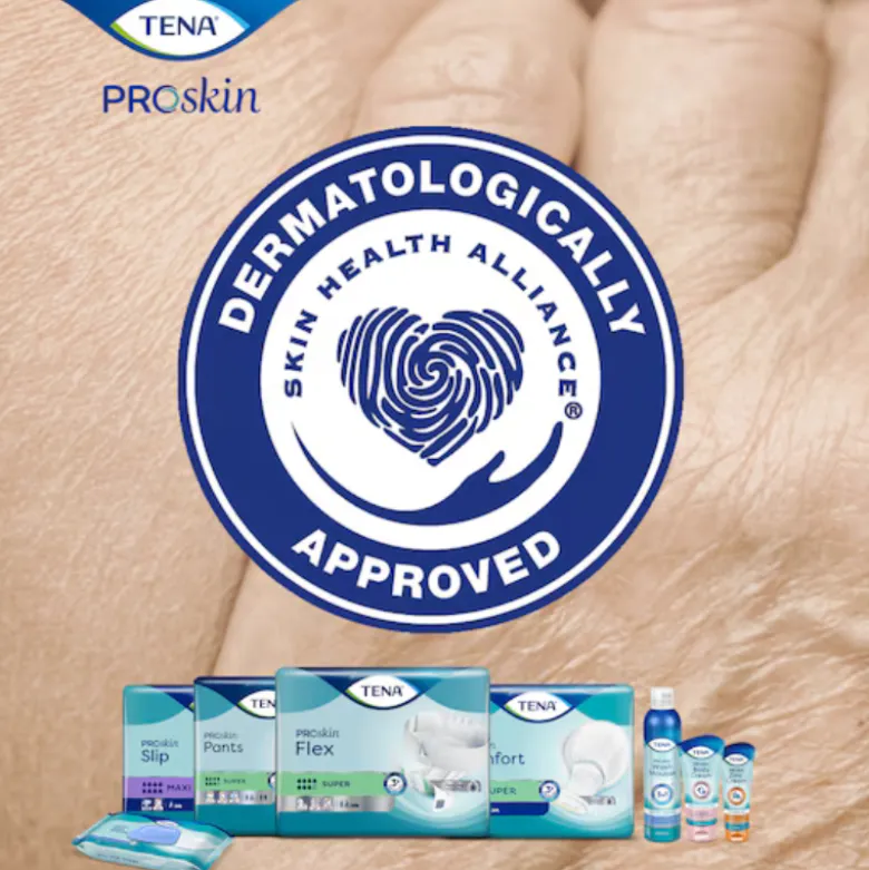 TENA ProSkin Slip Super M Fralda Descartável Incontinência Moderada a Severa 28 Unid.